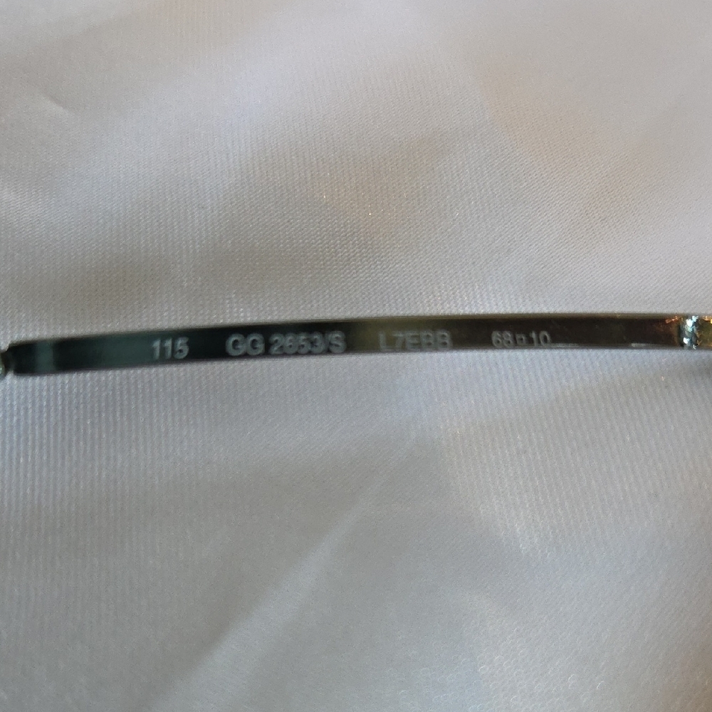 Gucci Rimless Sunglasses with Gradient Lenses - Picture 10 of 14